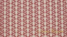Ткань Daylight Scandi Birds Scarlet